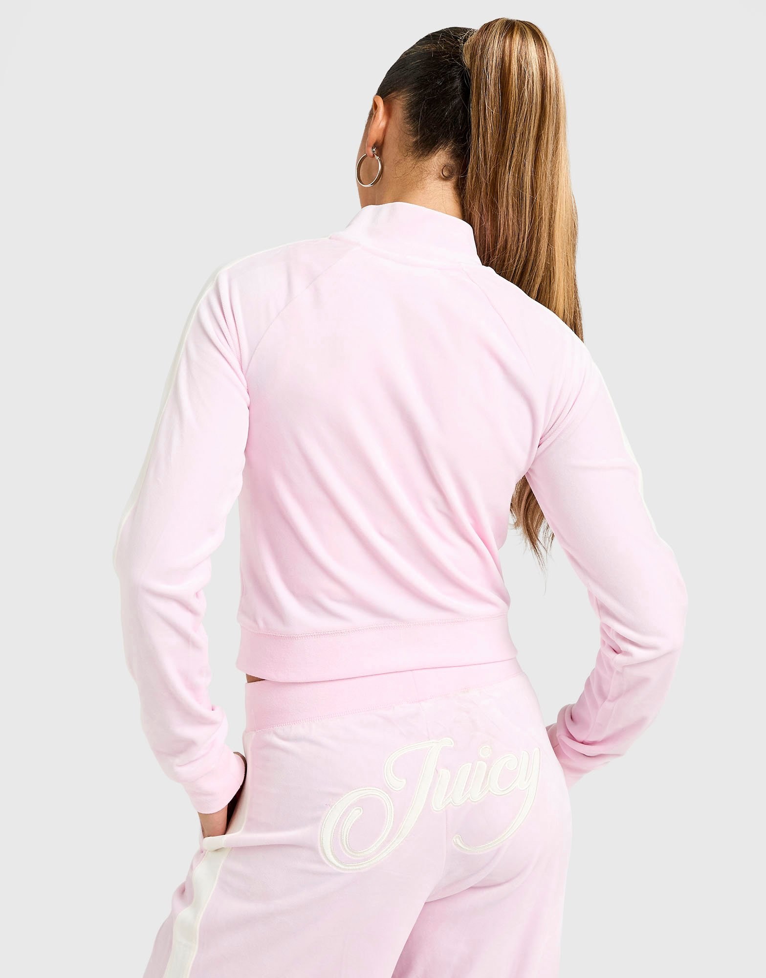 JUICY COUTURE Script Velour Trainingsoberteil
