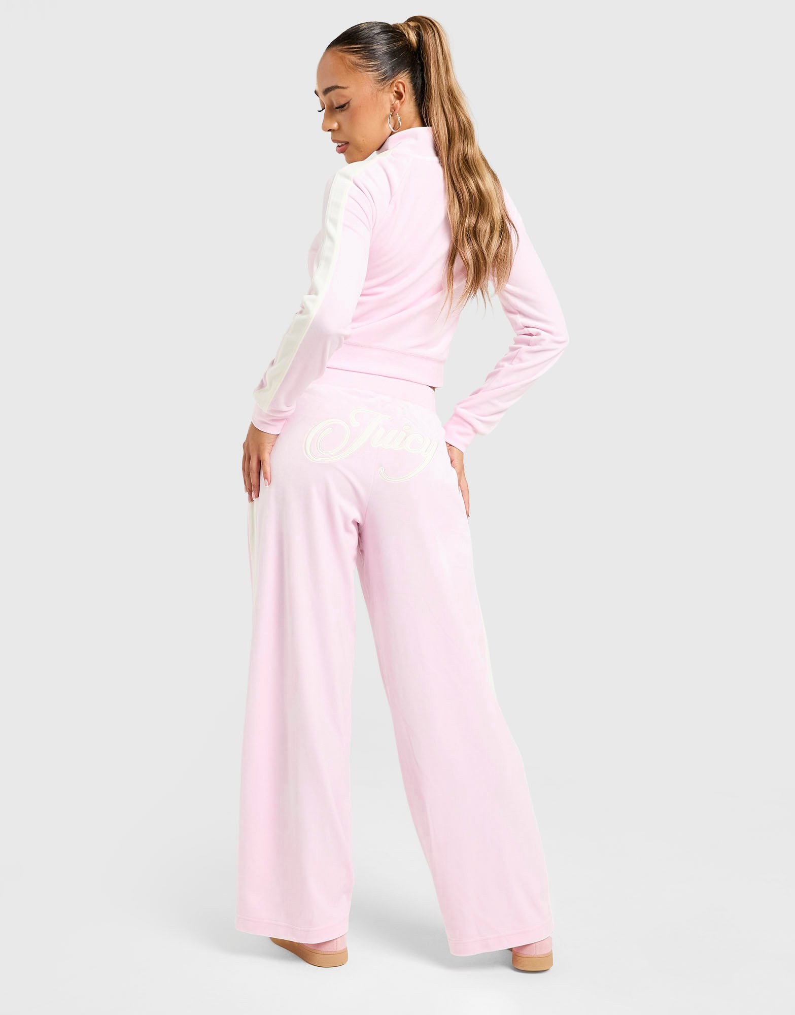 JUICY COUTURE Script Velour Trainingsoberteil