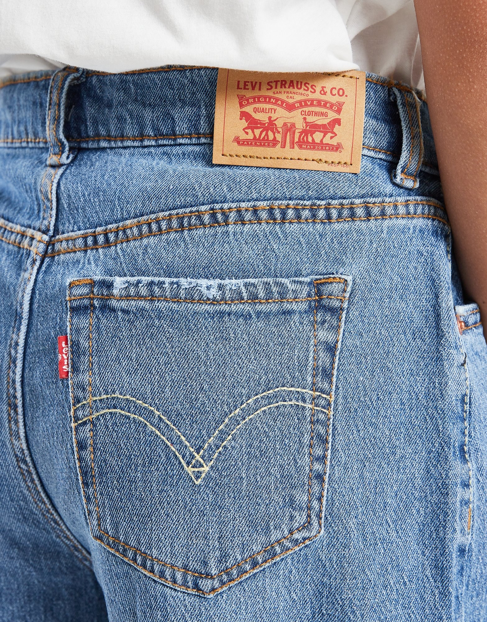 LEVI'S Girls' Baggy Barrel Jeans Kinder