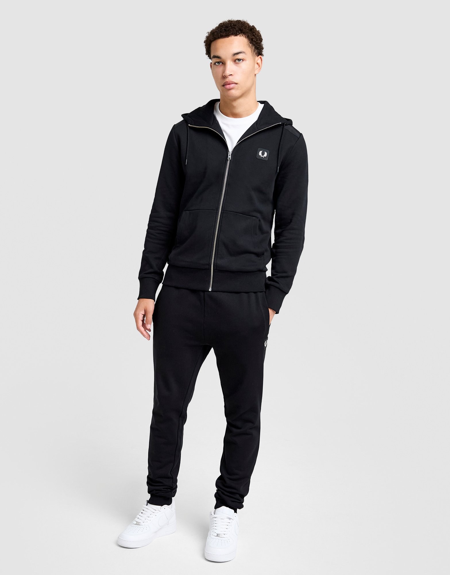 Fred Perry Badge Cuffed Jogginghose