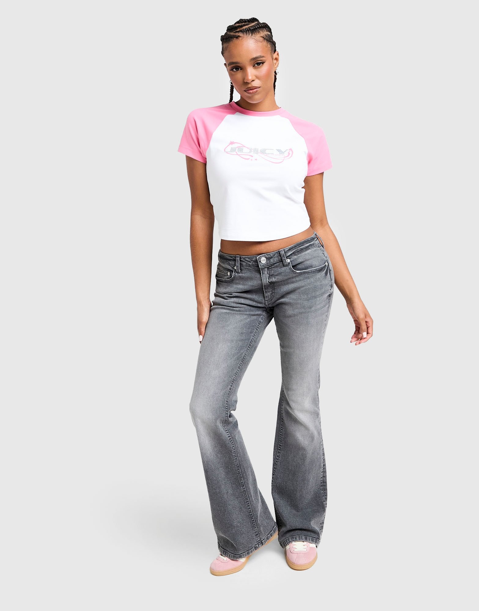 JUICY COUTURE Y2K Denim Flared Jeans Damen