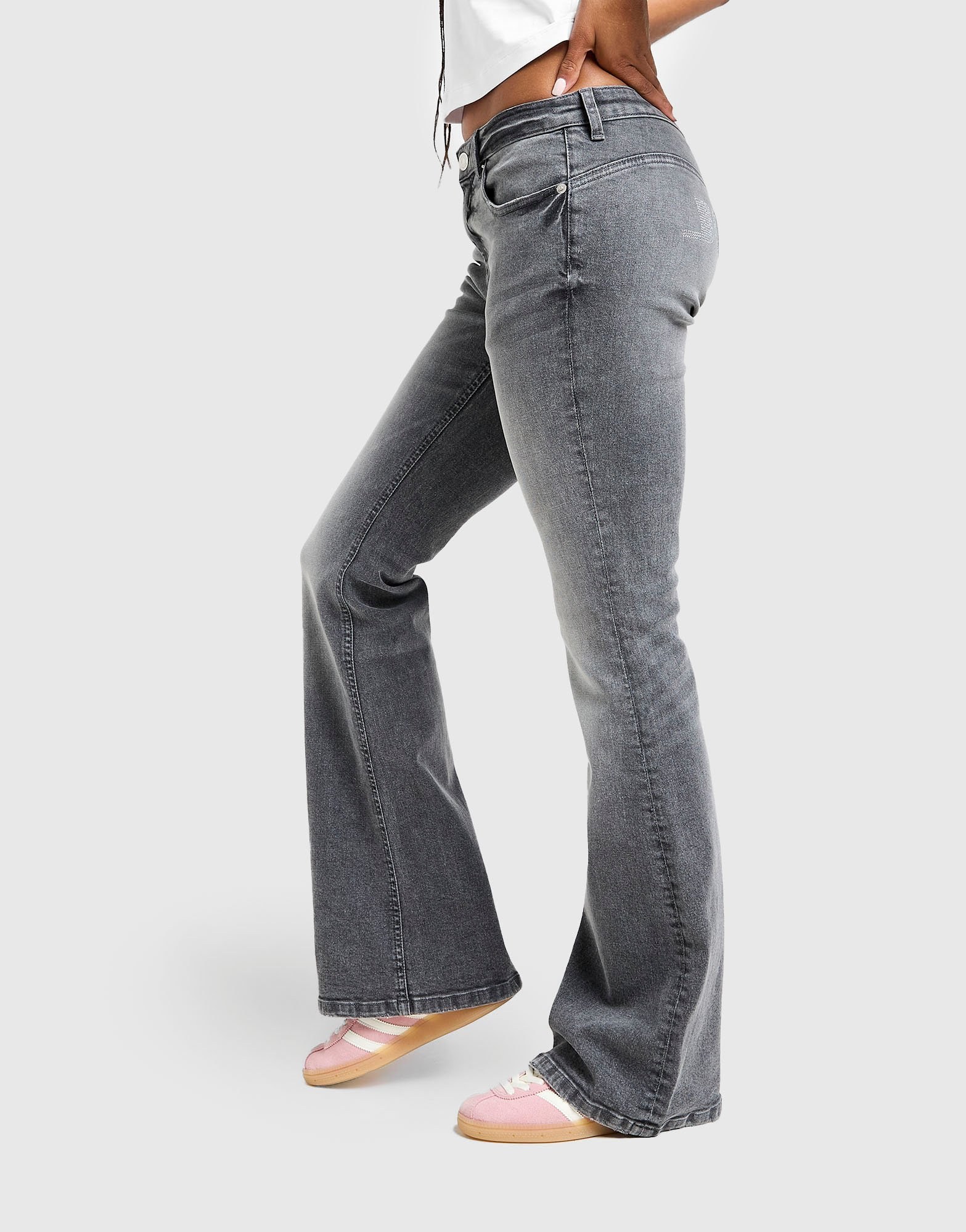JUICY COUTURE Y2K Denim Flared Jeans Damen