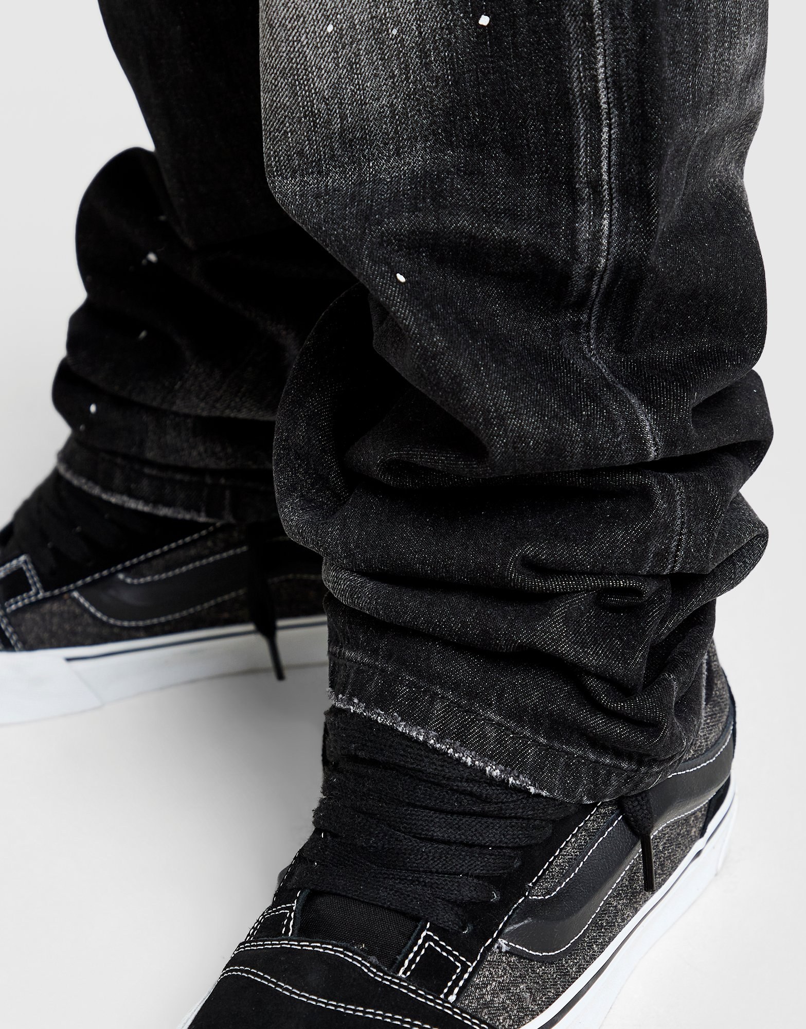 Supply & Demand Etch Relaxed Ripped Jeans