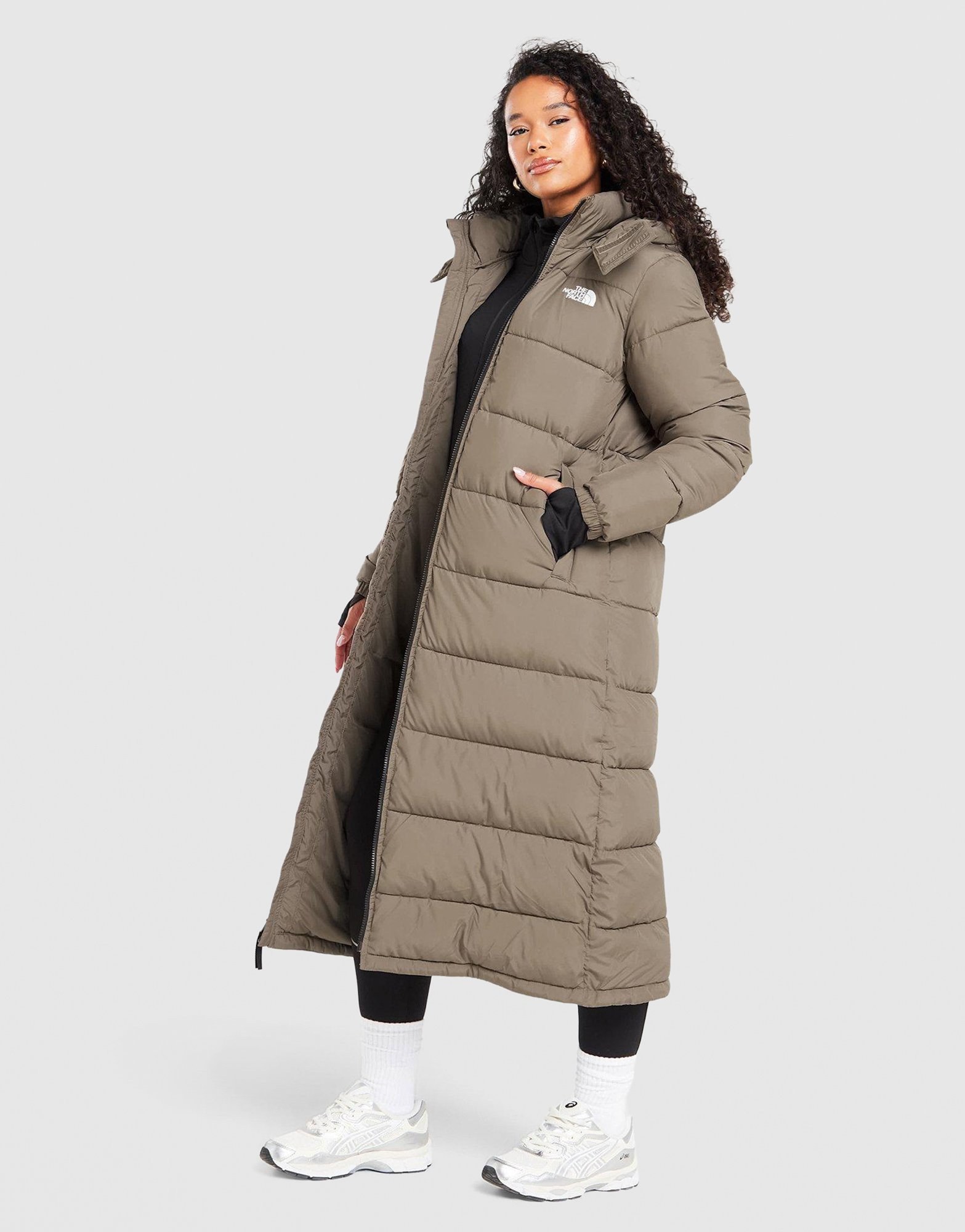 The North Face Dome Padded Long Jacke Damen