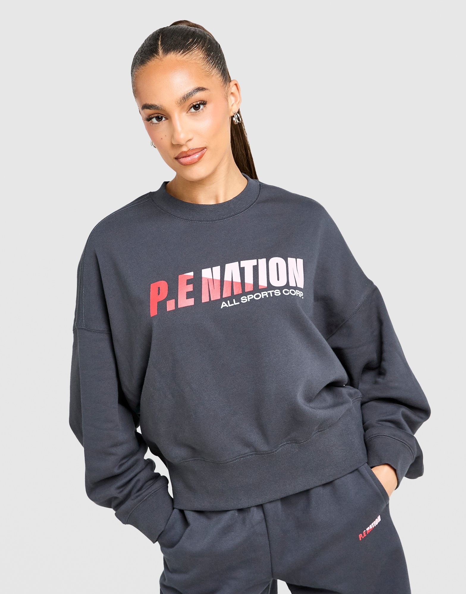 PE Nation Arena Crew Sweatshirt Damen