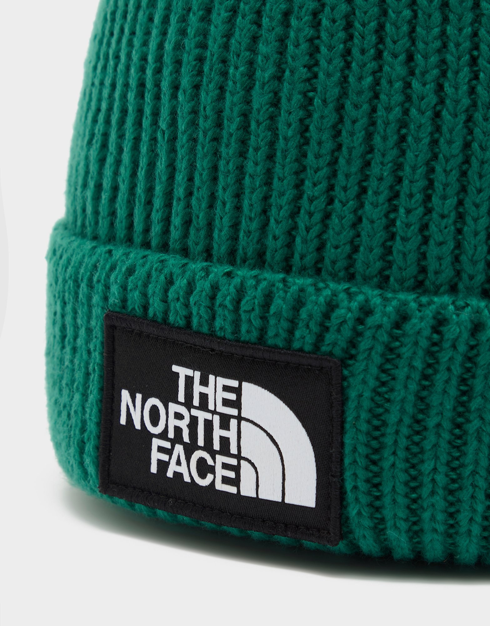The North Face Logo Box Cuffed Beanie Mütze