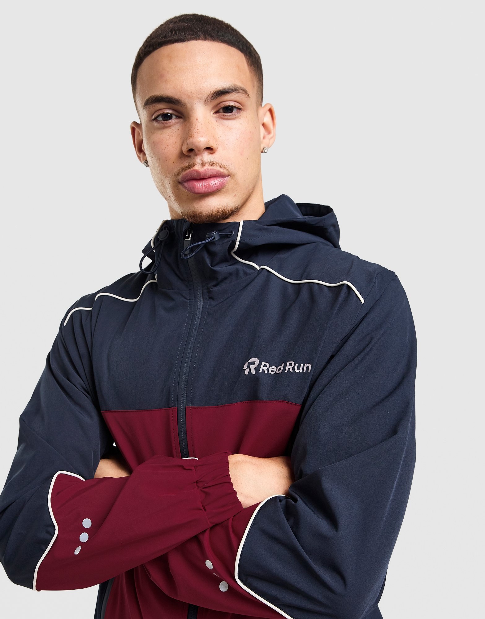 Red Run Activewear Crimson Wave Tech Trainingsjacke