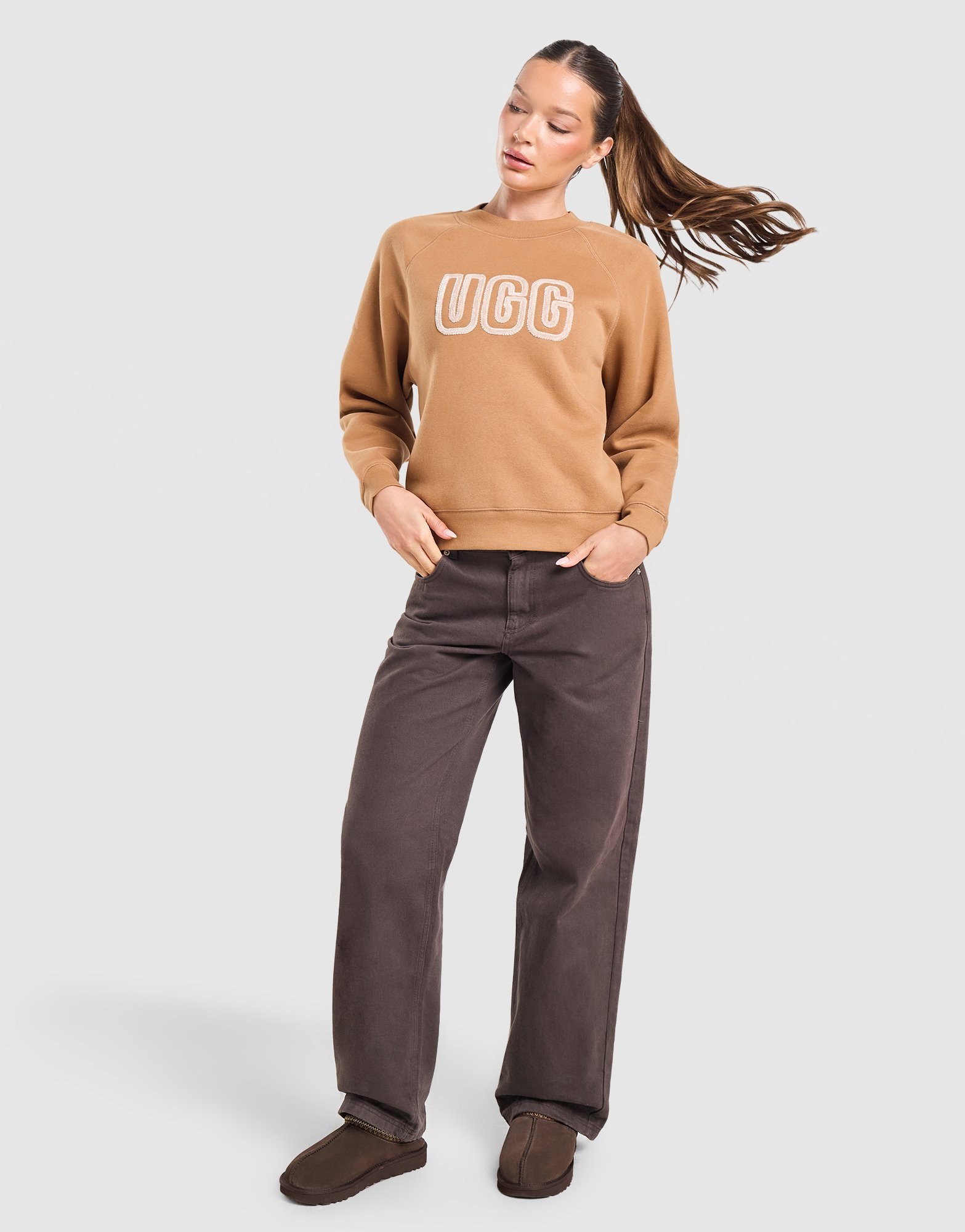 UGG Cosy Logo Crew Sweatshirt