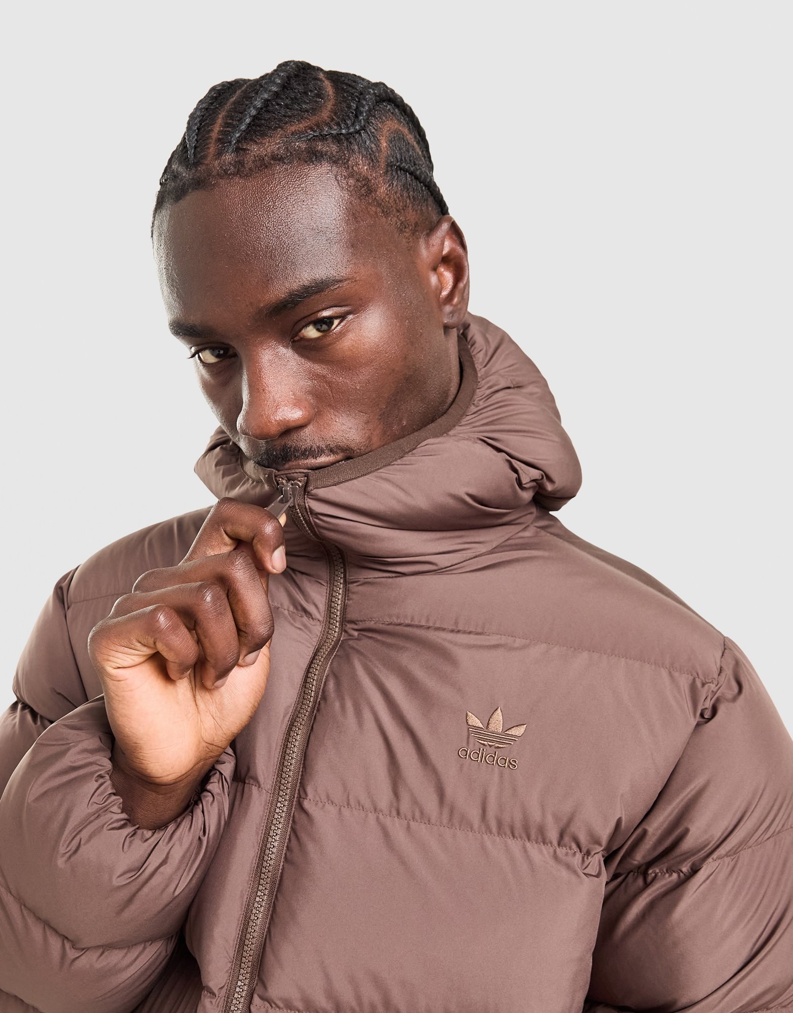 adidas Originals Tonal Hooded Puffer Jacke