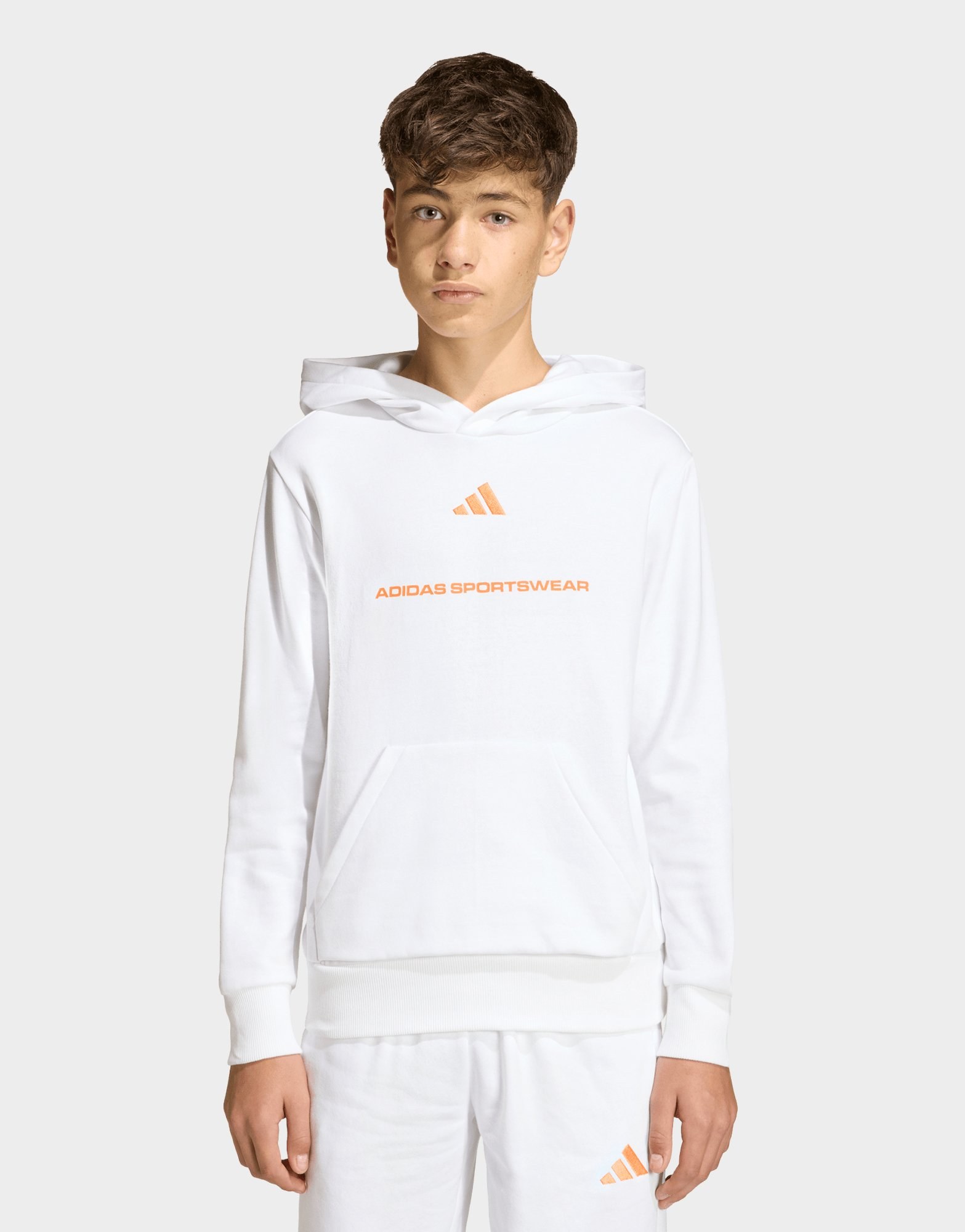adidas Slogan Fleece-Hoodie