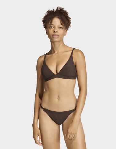 adidas Iconisea Ribbed Padded Triangle Bikini Top