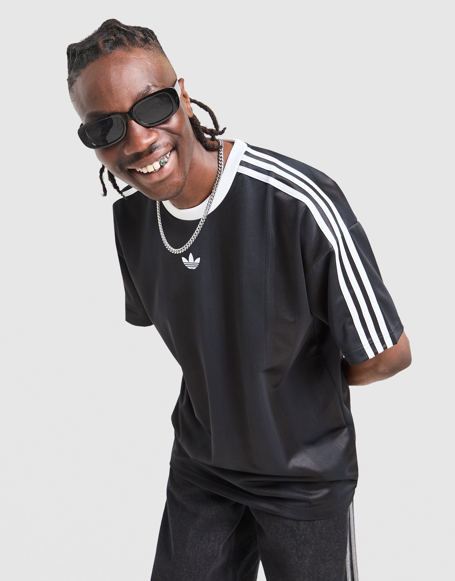 adidas Originals Adicolor Jacquard Poly T-Shirt