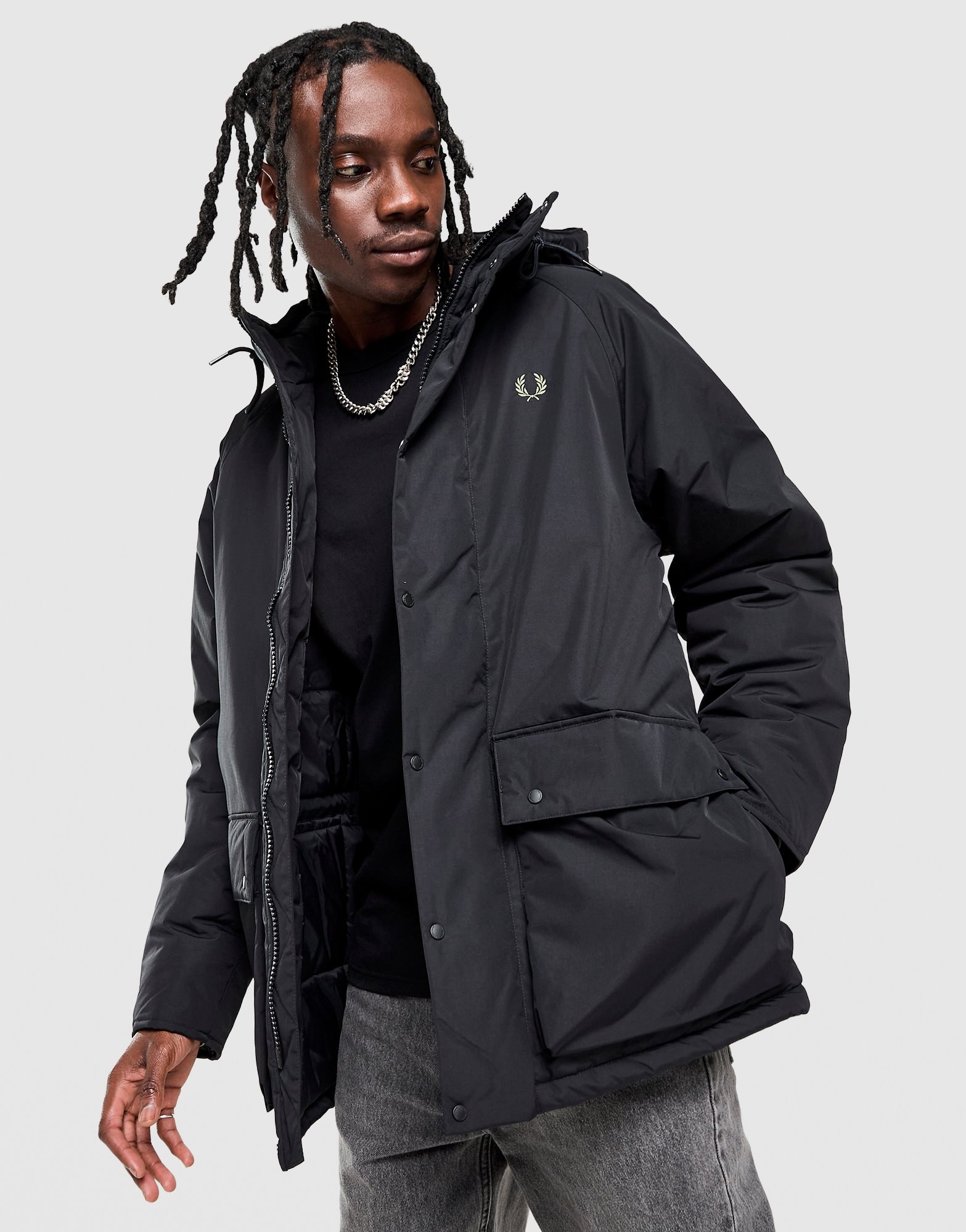 Fred Perry Padded Parka Jacke