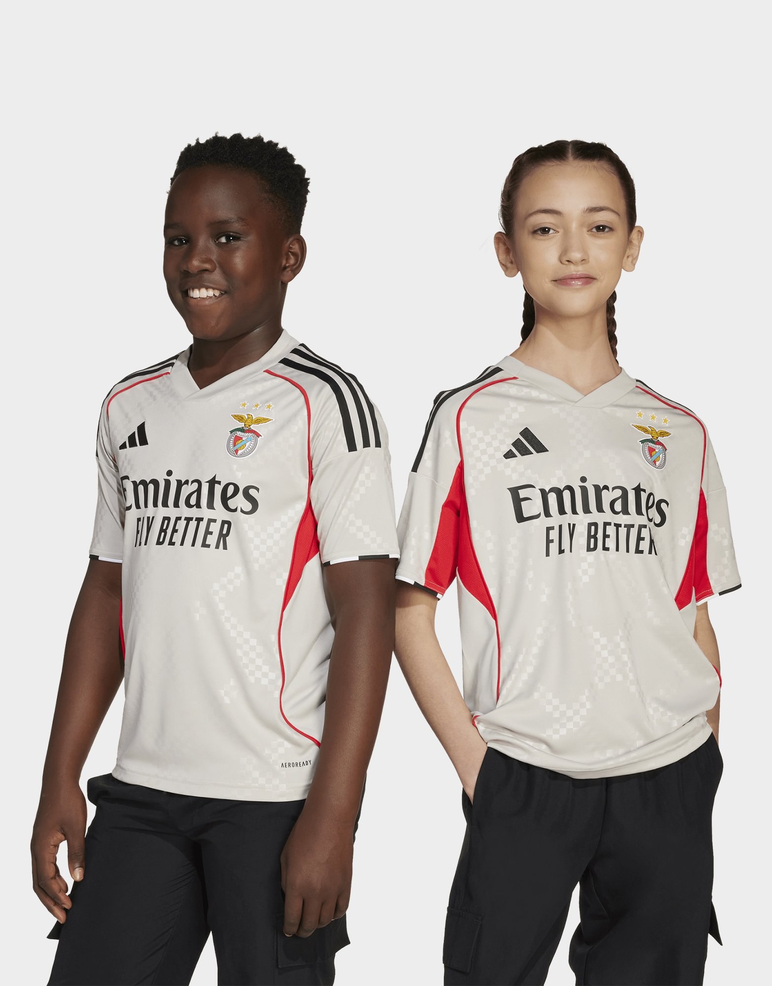 adidas Benfica Lissabon 25/26 Kids Auswärtstrikot