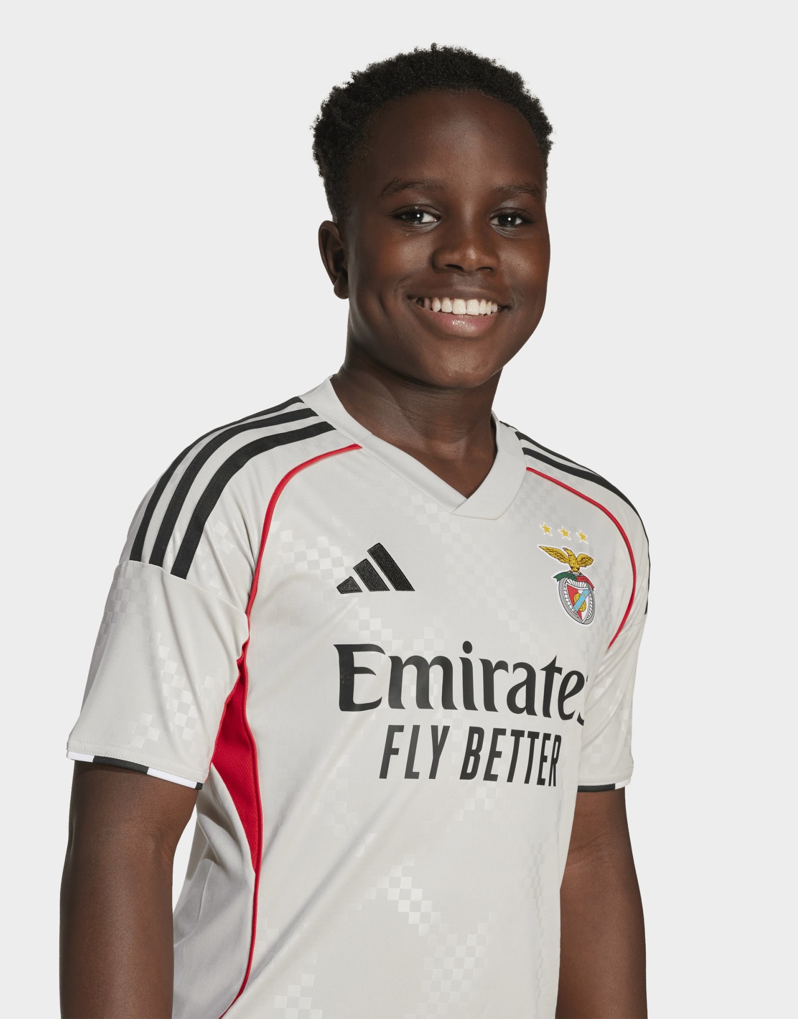 adidas Benfica Lissabon 25/26 Kids Auswärtstrikot