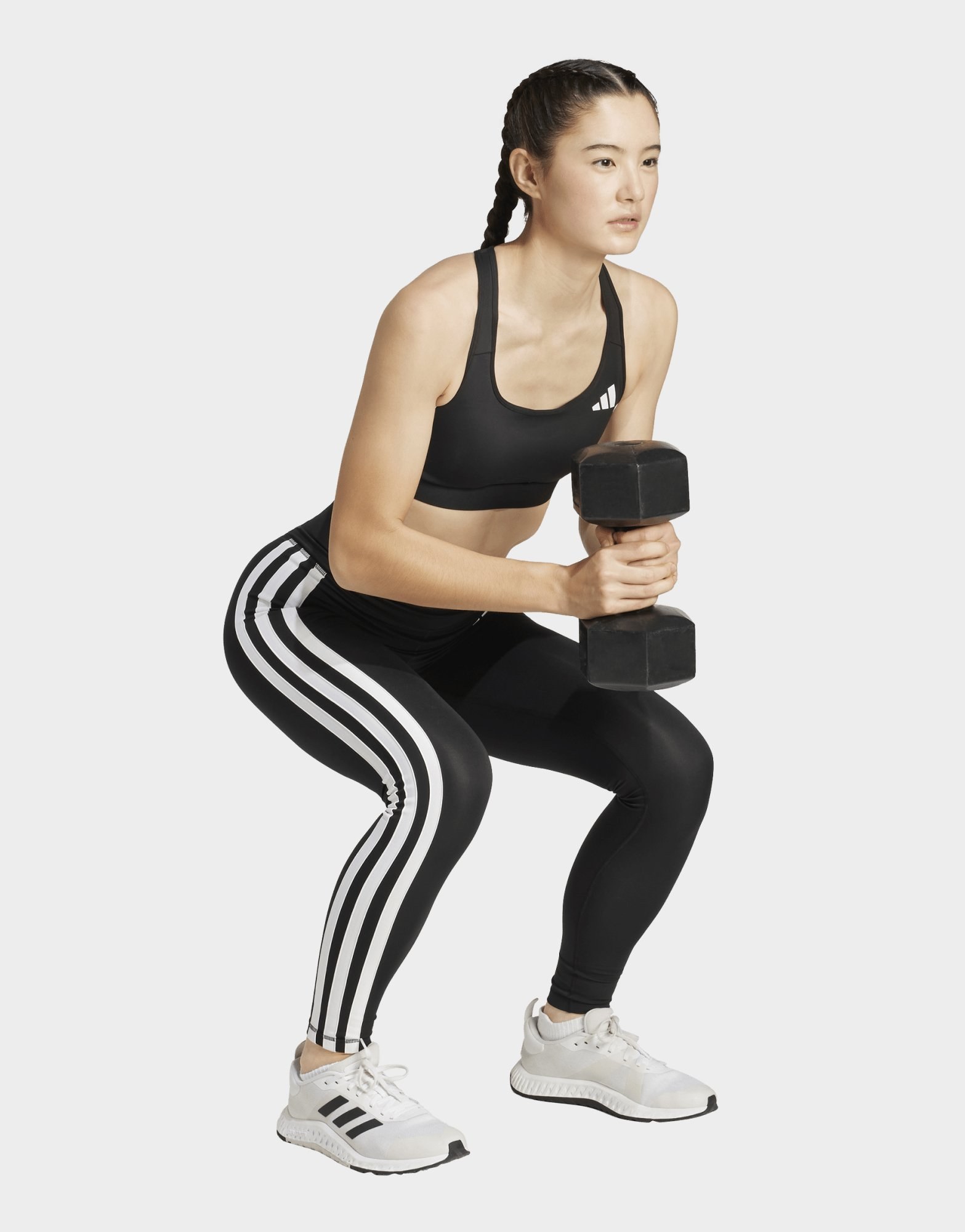adidas Optime Essentials 3-streifen 7/8-leggings