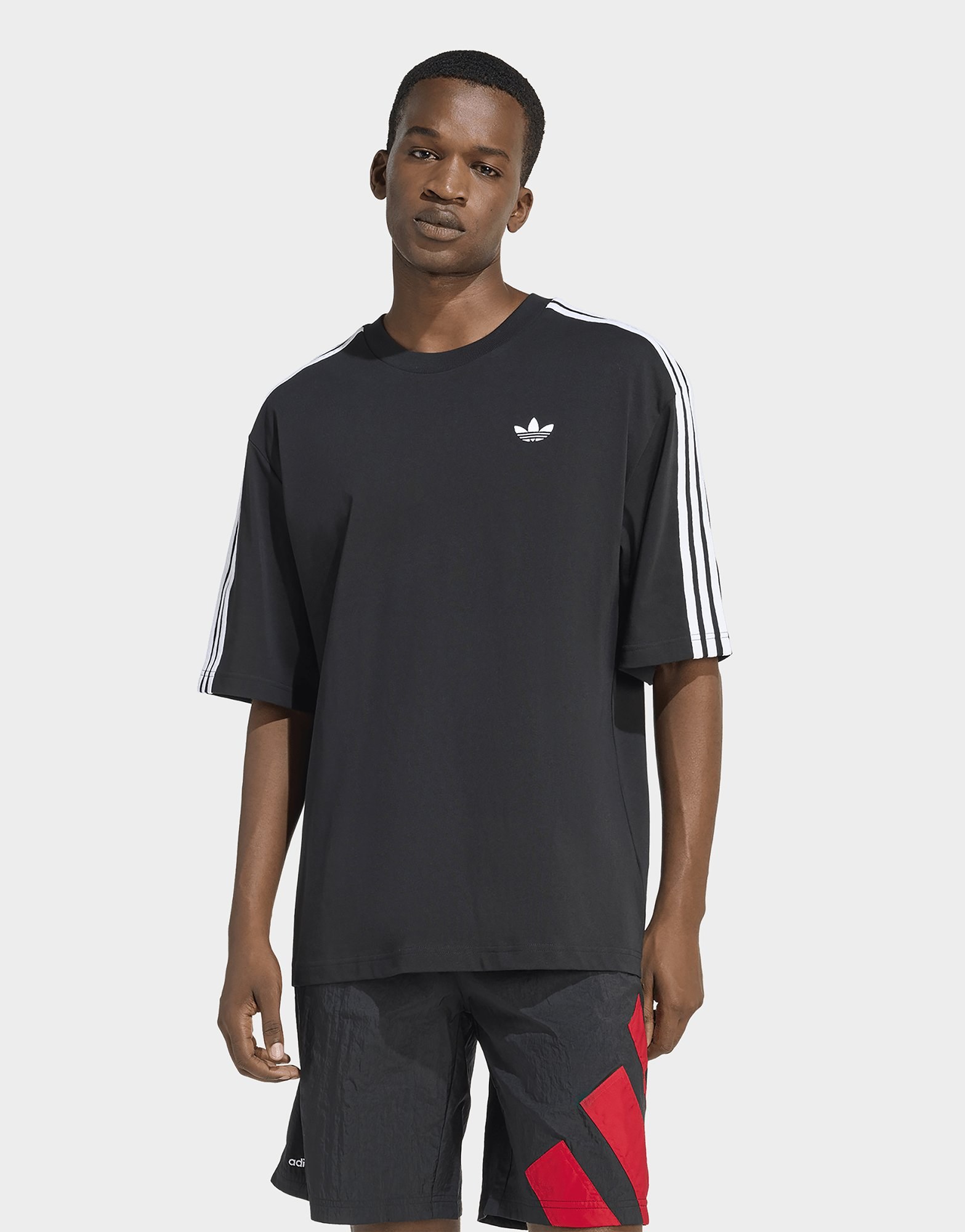 adidas Adicolor 3-streifen T-shirt, Oversize