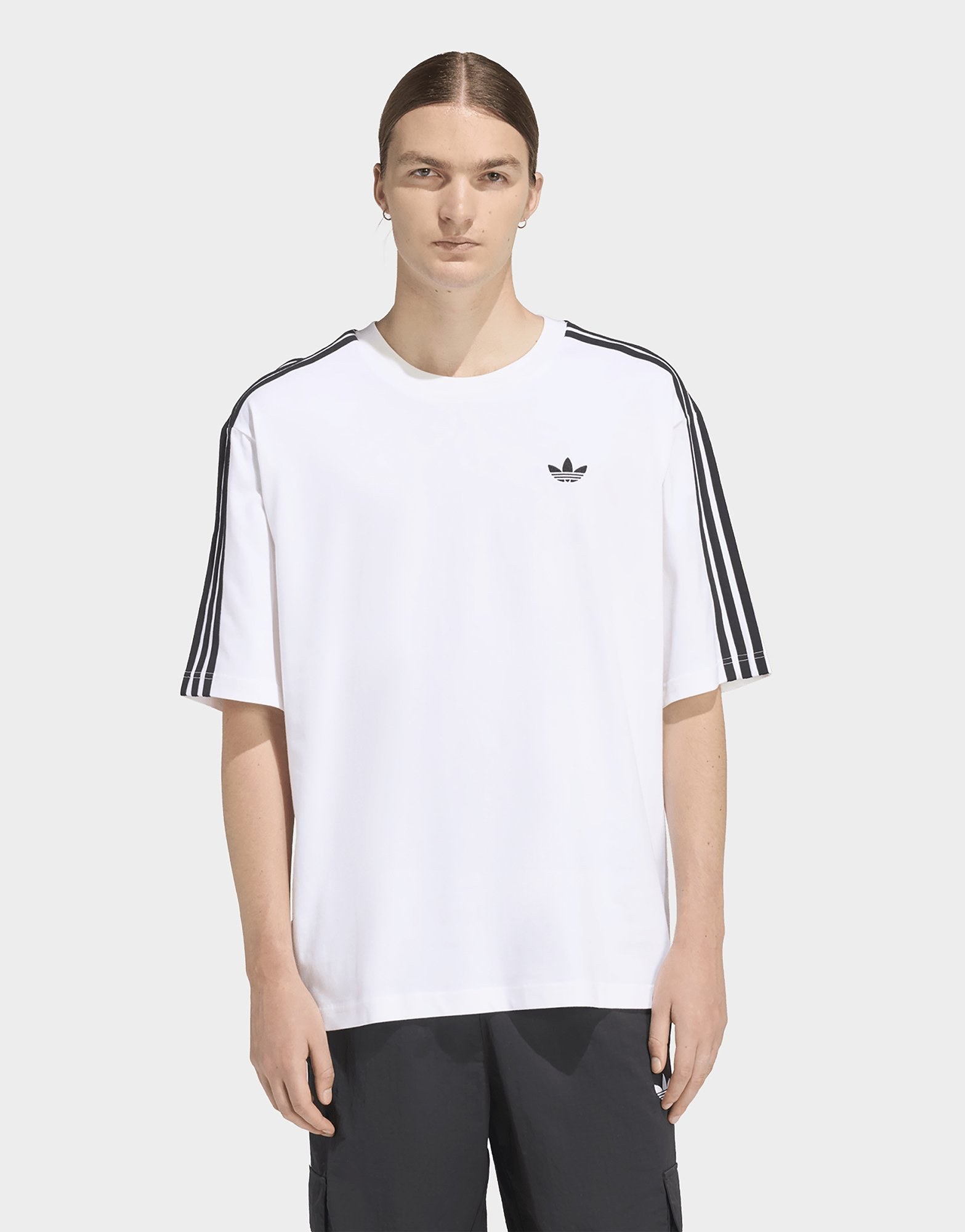 adidas Adicolor 3-streifen T-shirt, Oversize