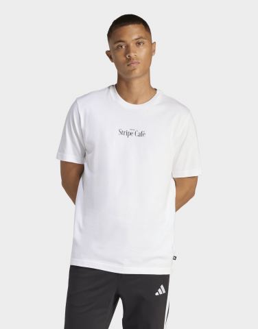 adidas Coffee Cafe Donut Box Graphic T-shirt