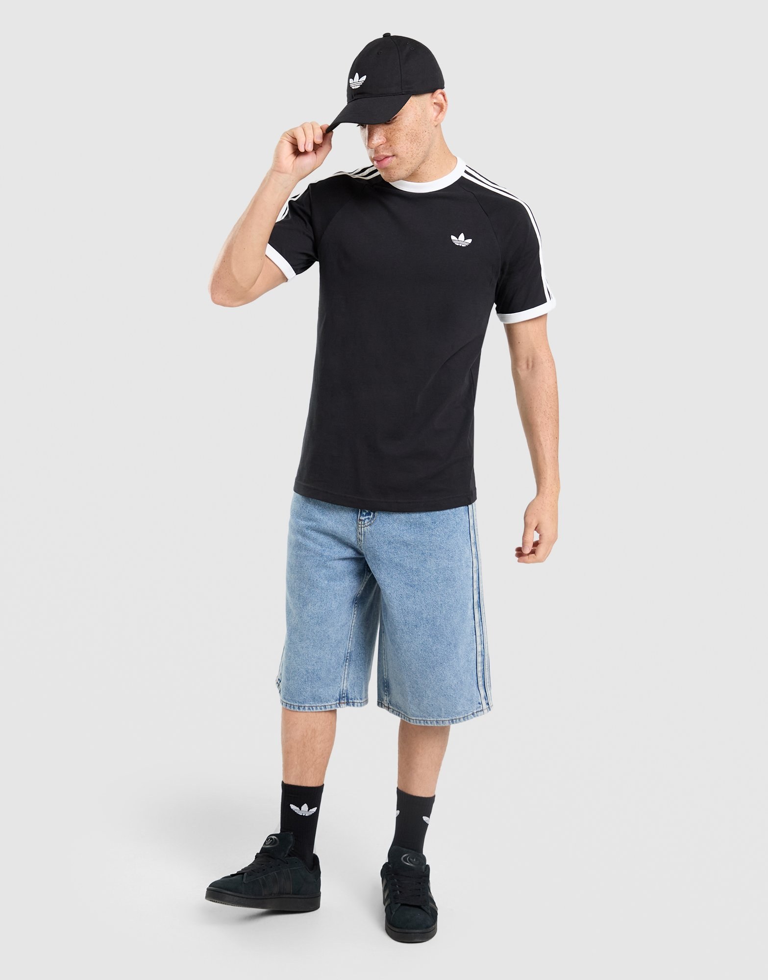 adidas Originals 3-Stripes California T-Shirt Herren