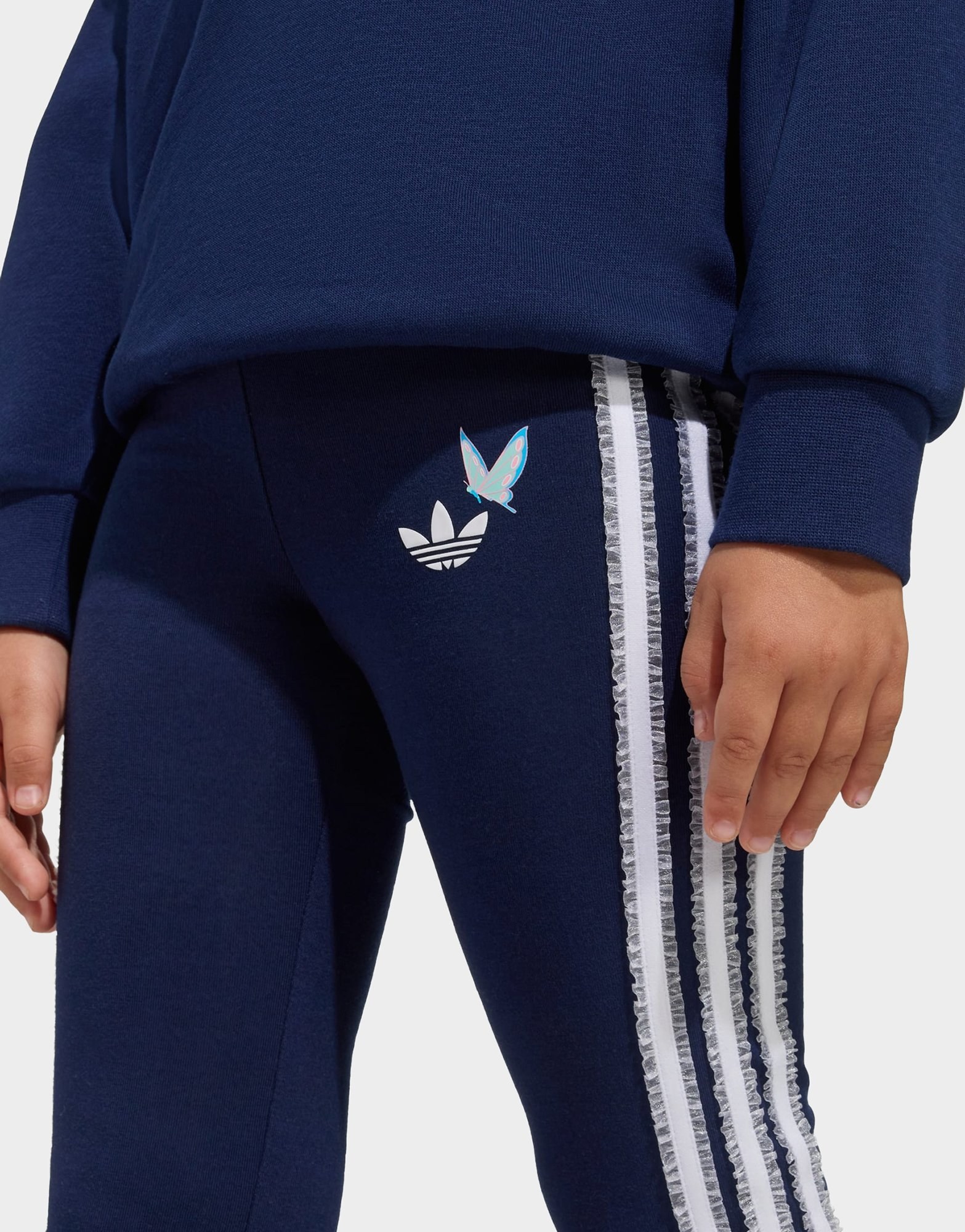 adidas DISNEY CREW FLARED LEGGINGS SET