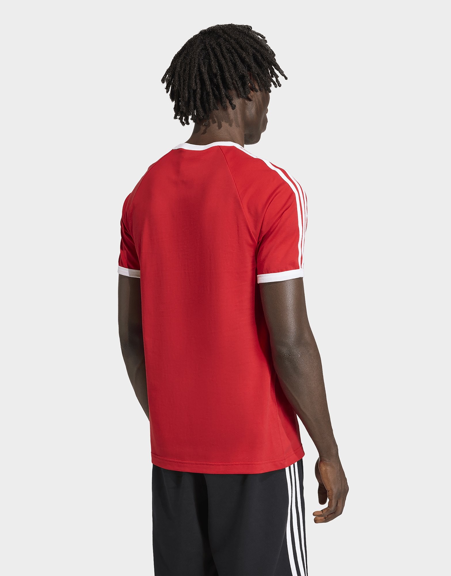 adidas 3-streifen Ringer T-shirt, Schmal Geschnitten