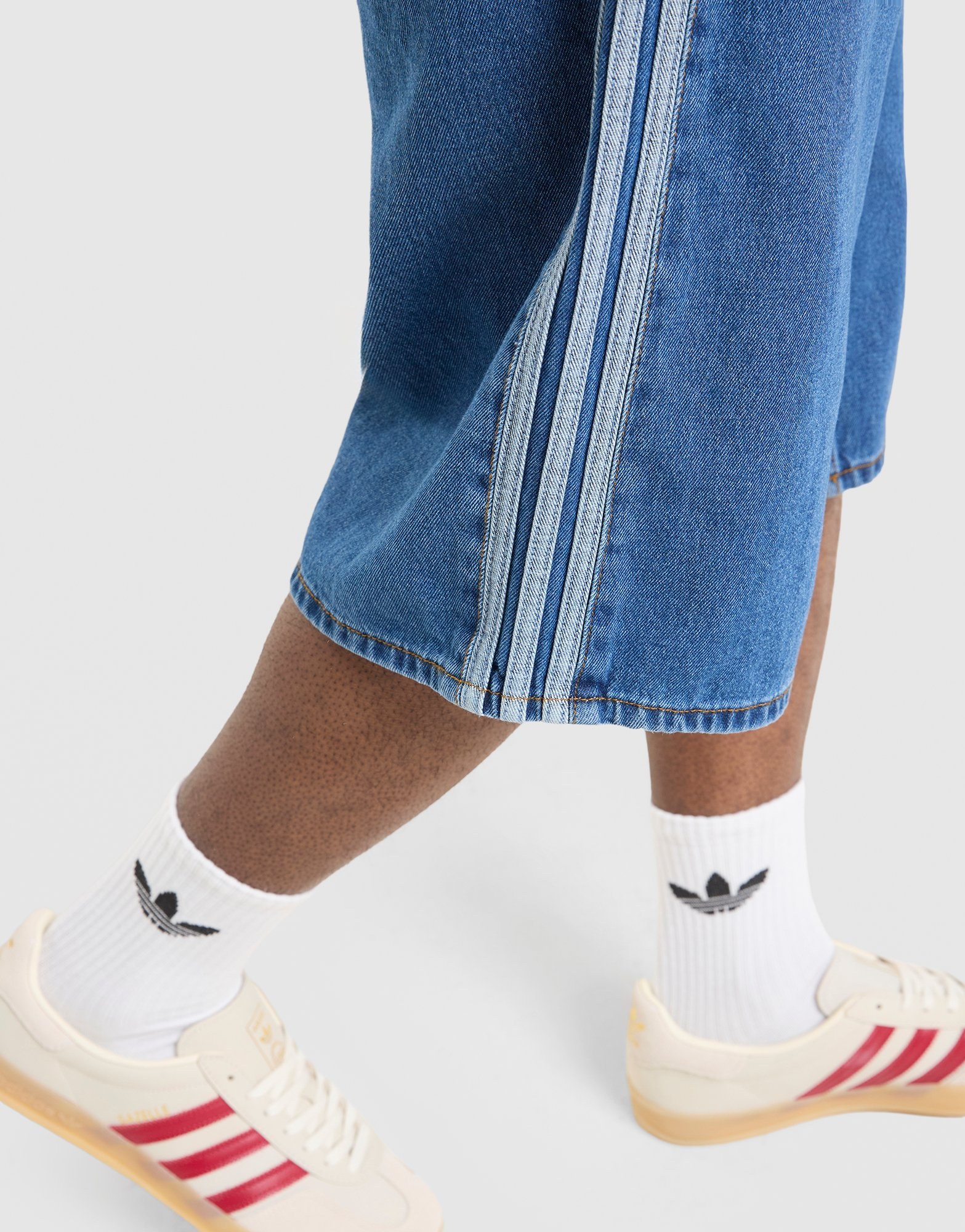 adidas Originals Firebird Adicolor Denim Shorts
