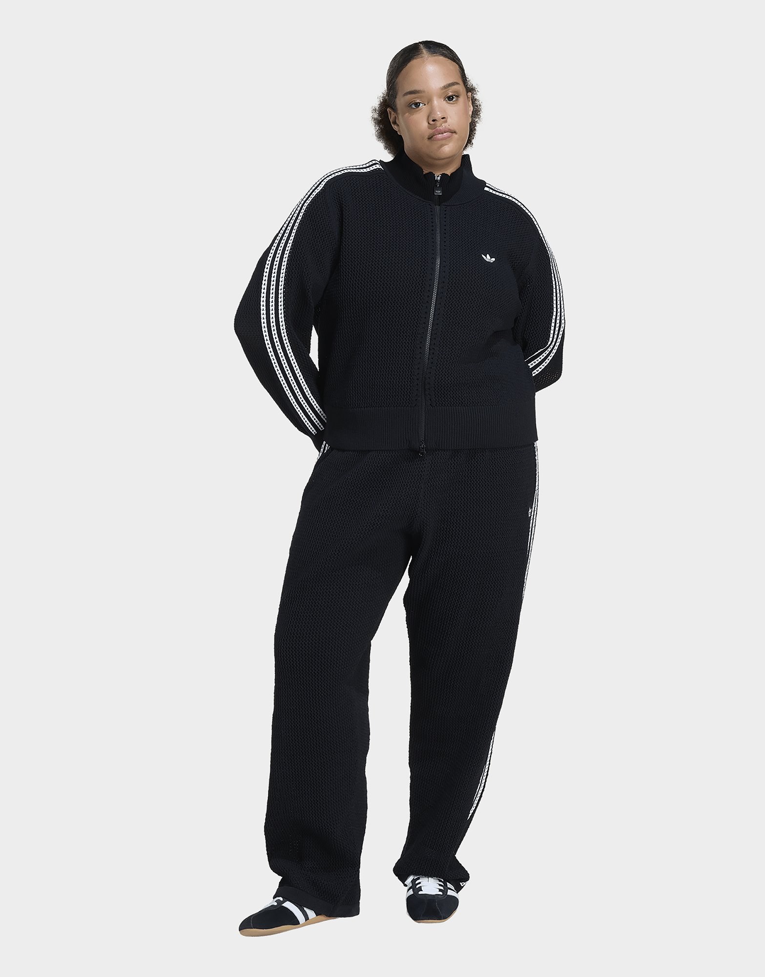 adidas Originals Knitted Crochet Firebird Trainingsjacke