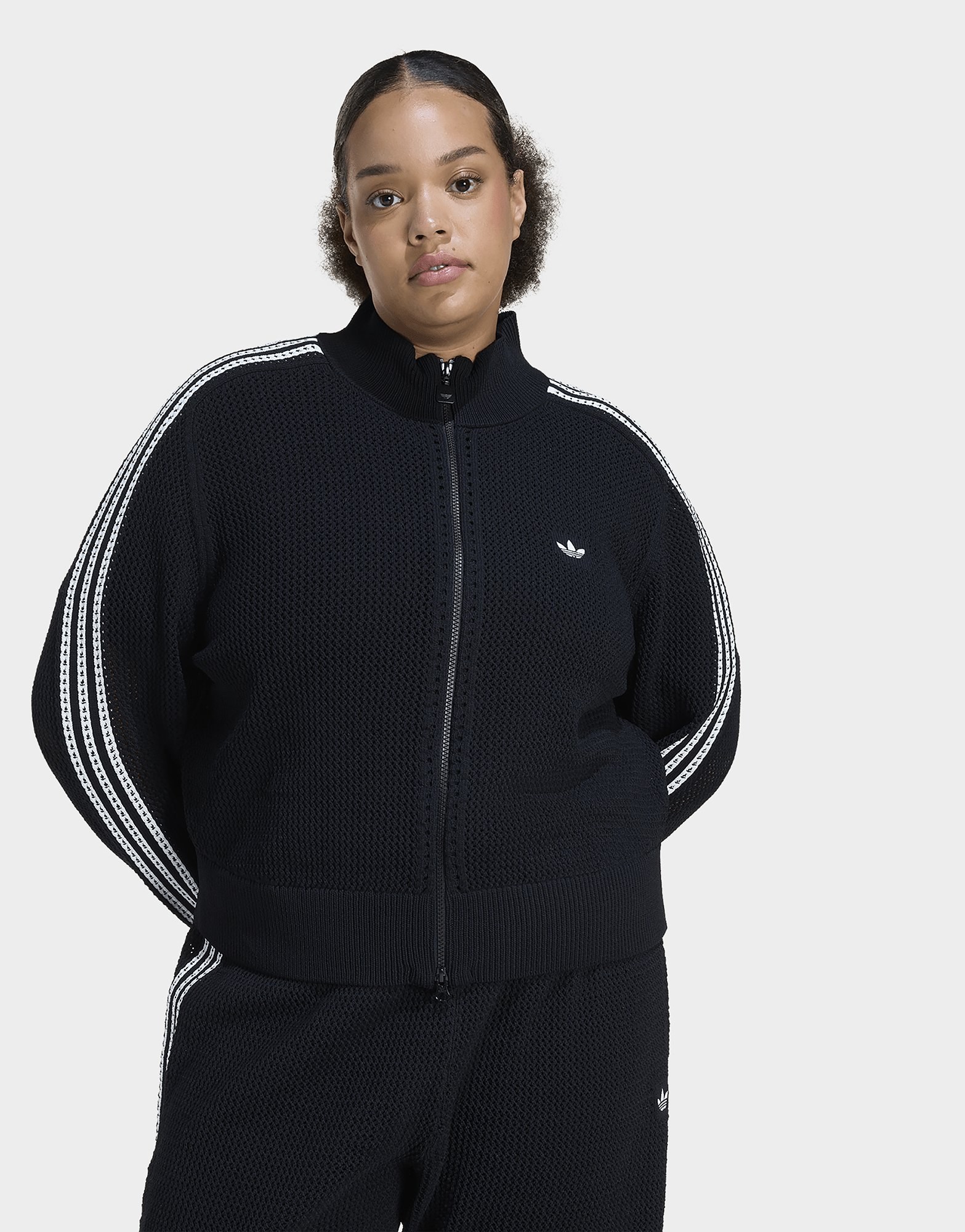 adidas Originals Knitted Crochet Firebird Trainingsjacke