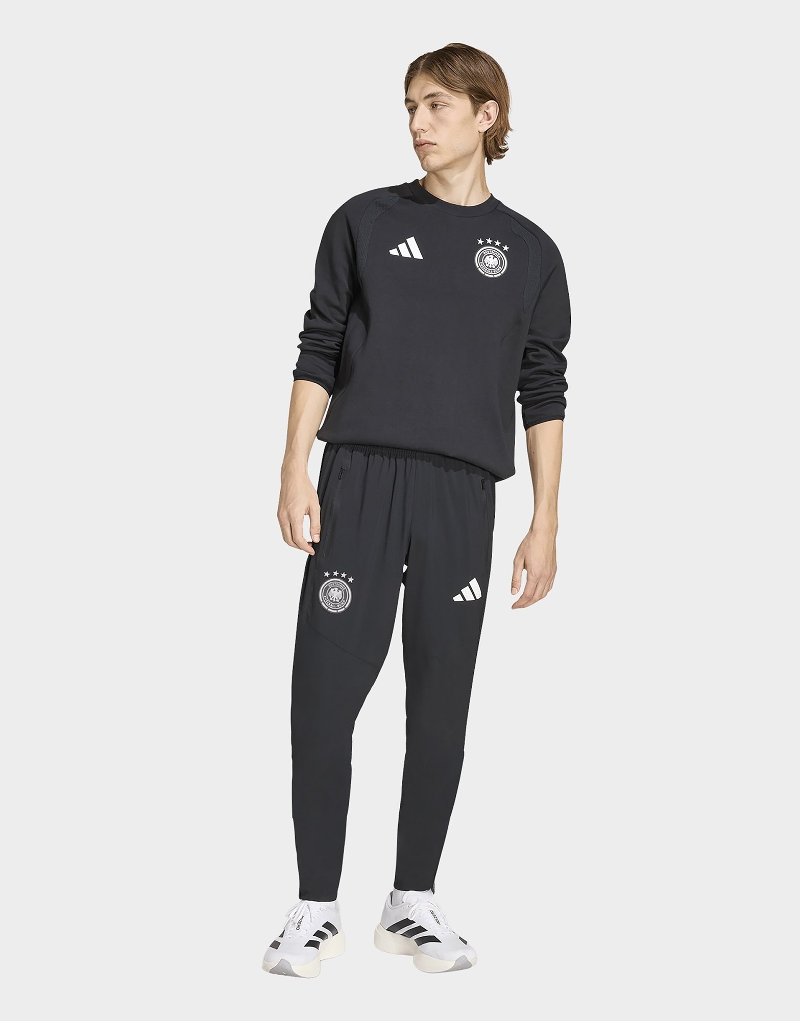 adidas Deutschland Tiro Travel Sweatshirt, Rundhalsausschnitt