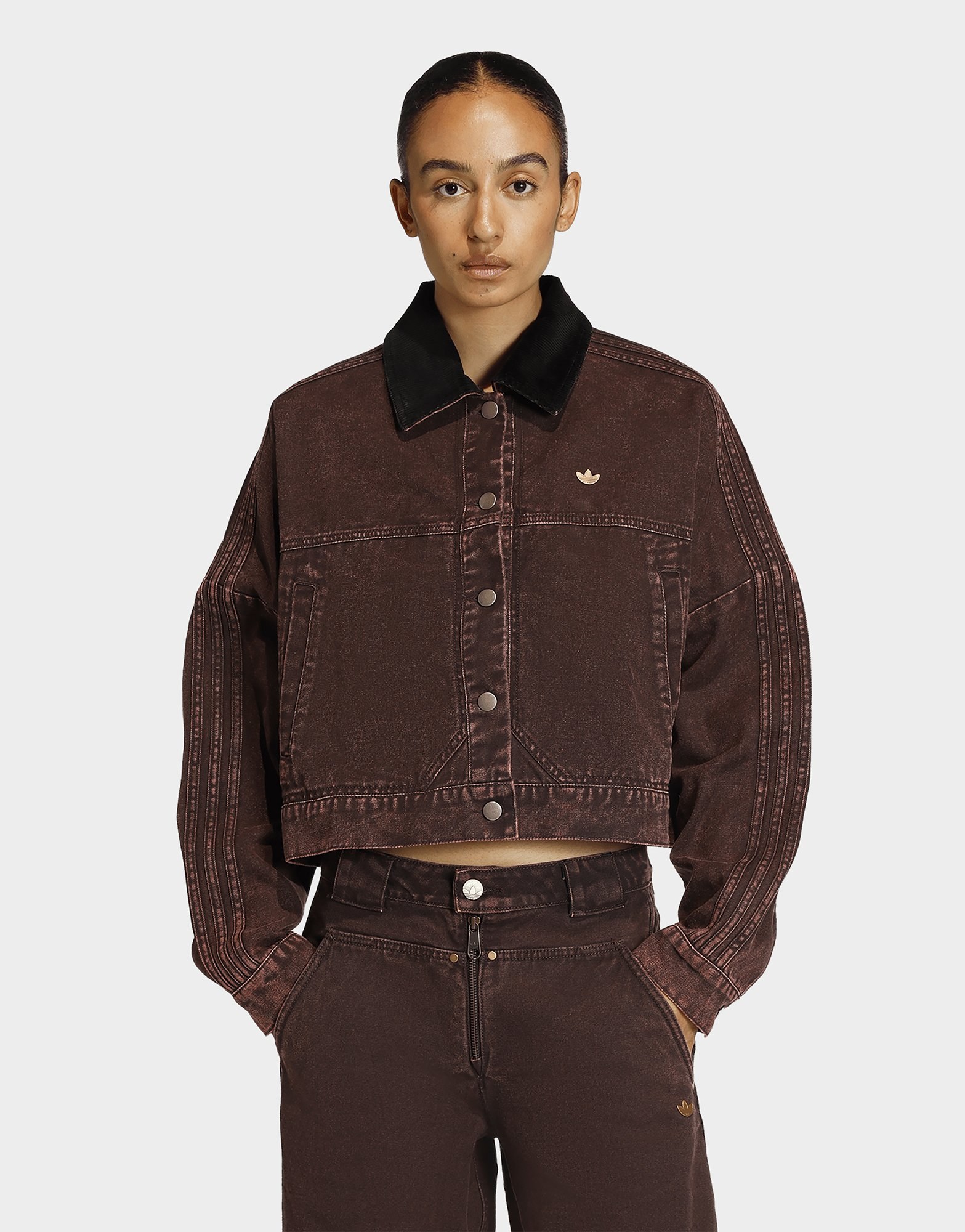 adidas Canvas Tracktop Jacke