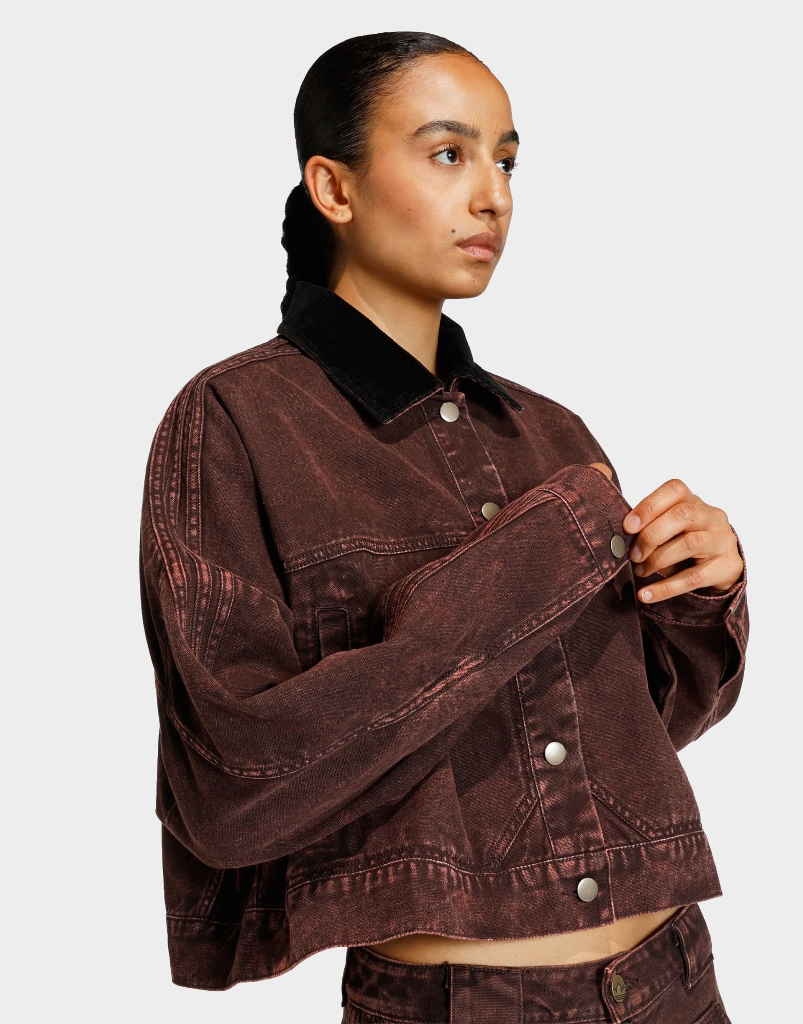 adidas Canvas Tracktop Jacke