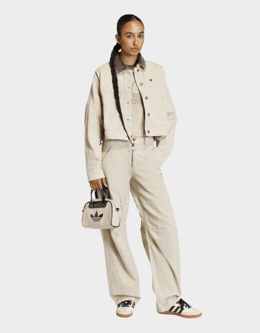 adidas Canvas Tracktop Jacke