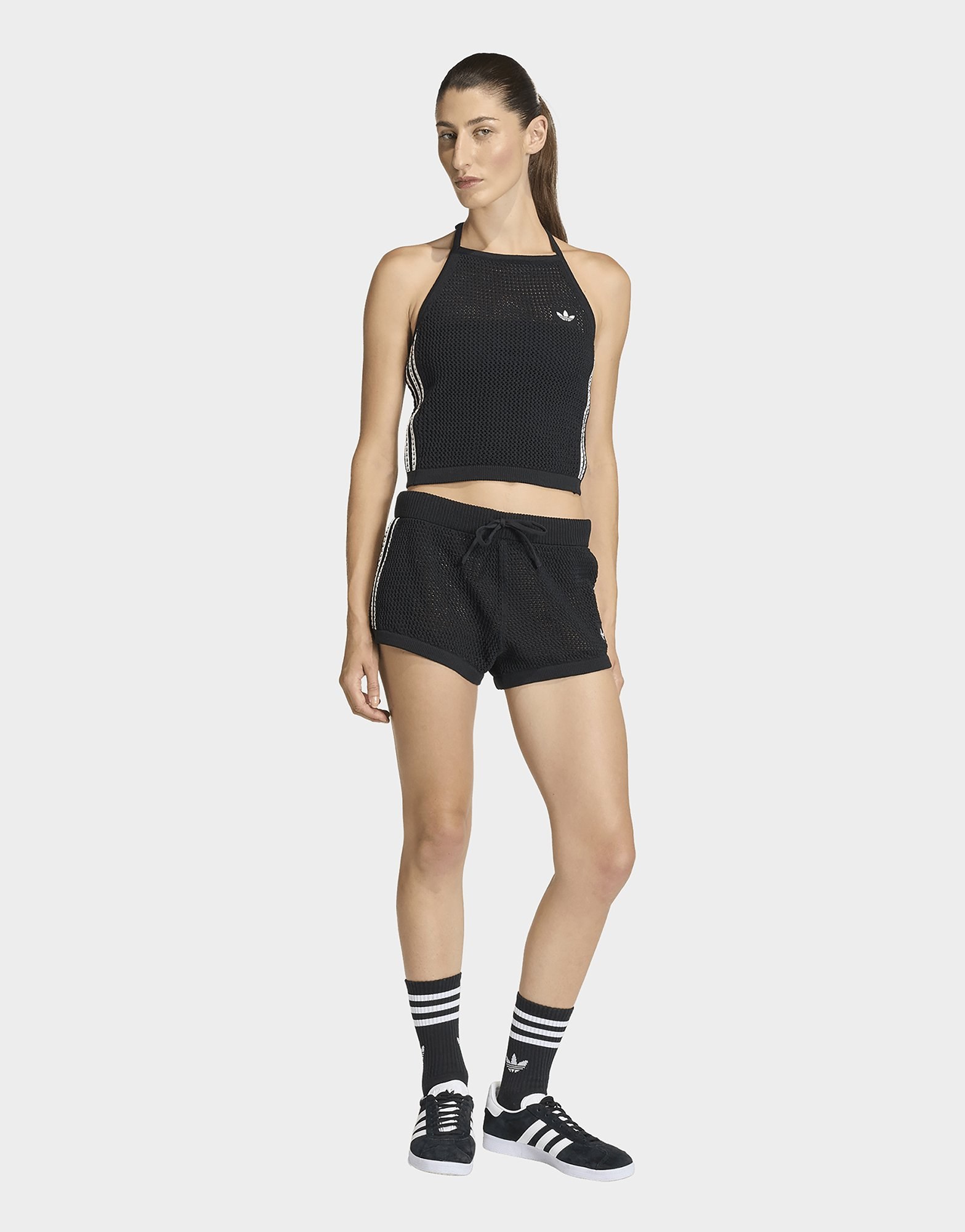 adidas Originals Knitted Crochet Oberteil