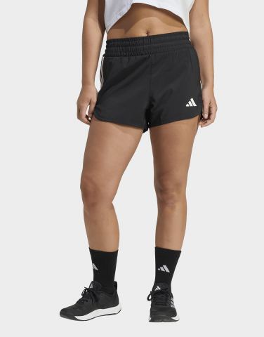 adidas Pacer Workout Shorts Mit Hohem Bund Aus Gewebtem Material