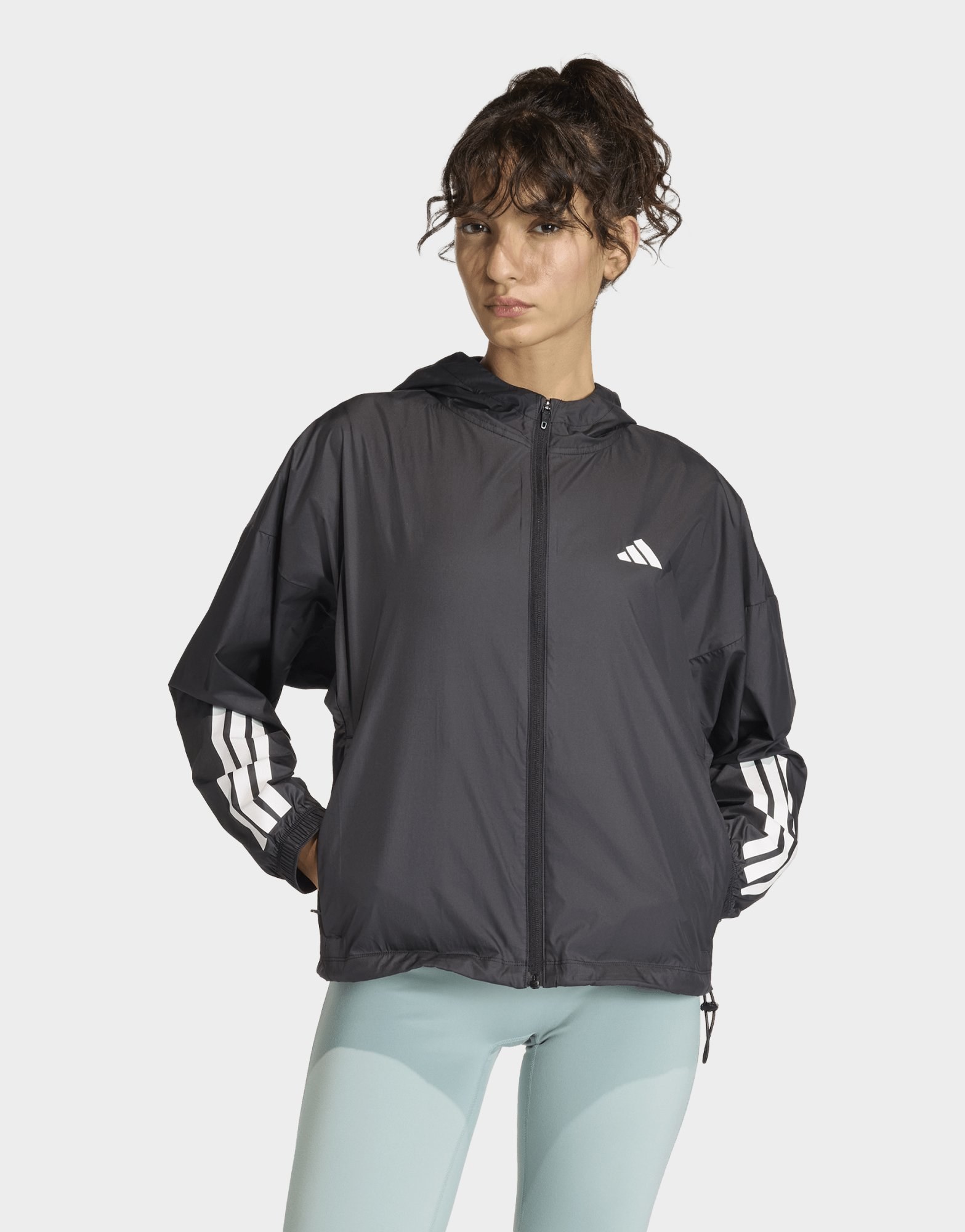 adidas Hyperglam 3-streifen Windbreaker