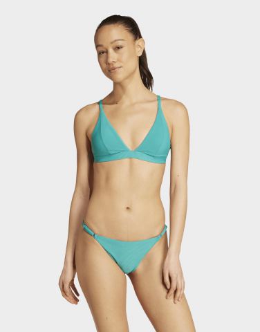 adidas Iconisea Ribbed Padded Triangle Bikini Top