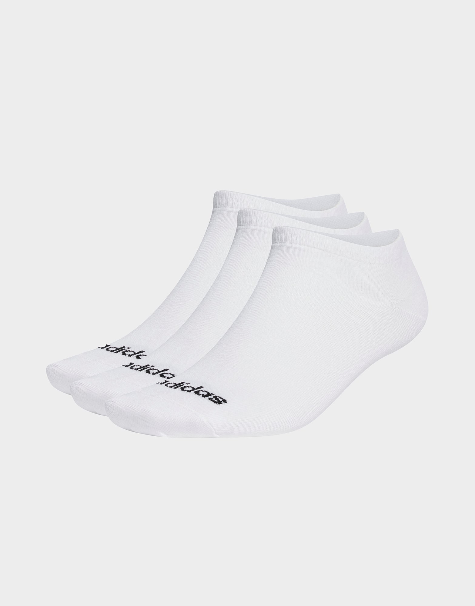 adidas Feine Linear Low-cut Socken, 3 Paar