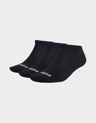 adidas Feine Linear Low-cut Socken, 3 Paar