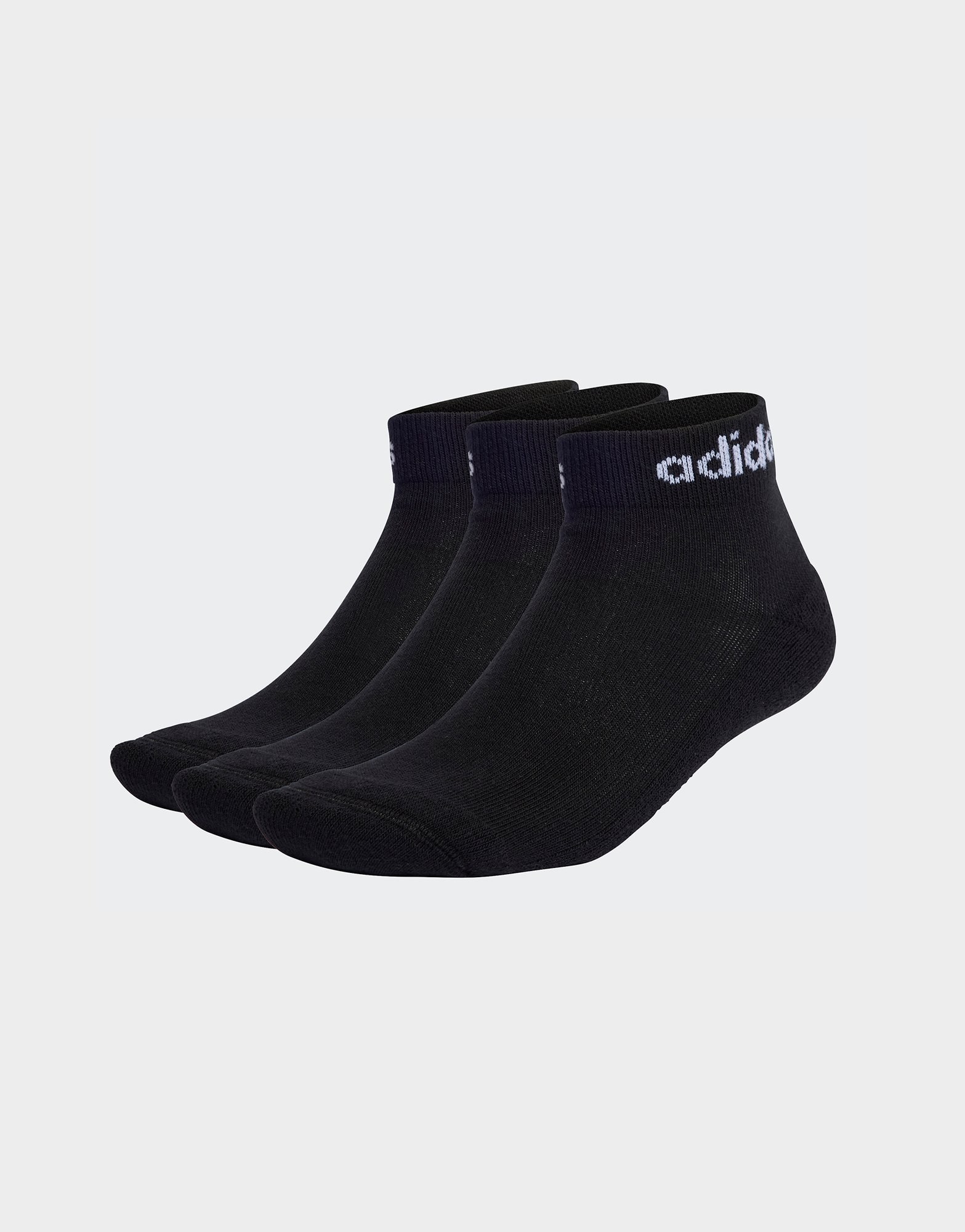 adidas Linear Cushioned Ankle Socken, 3 Paar
