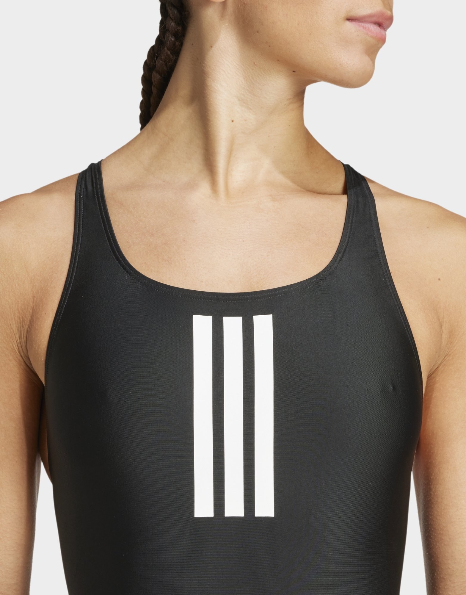 adidas 3-streifen V-back Badeanzug