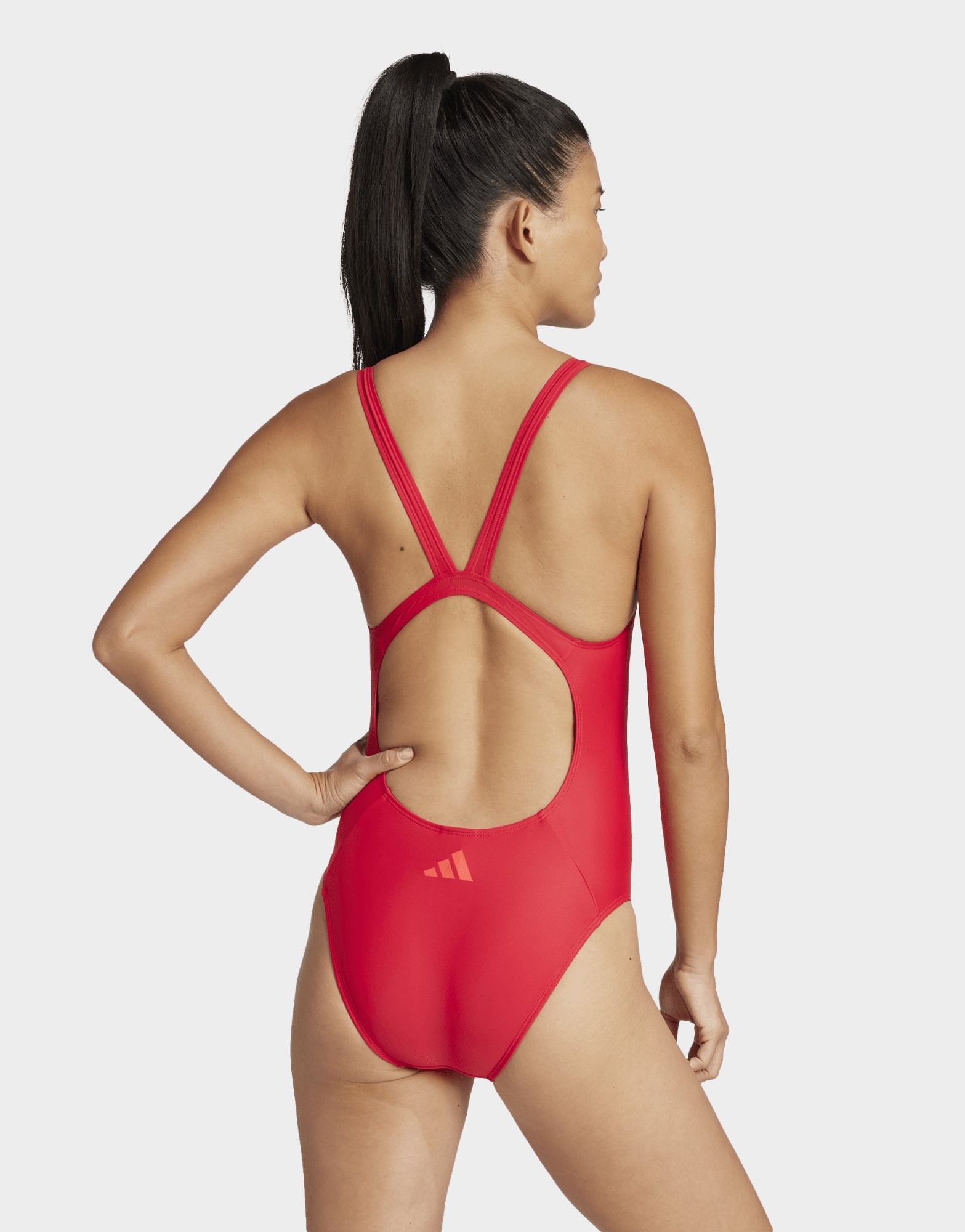 adidas 3-streifen V-back Badeanzug