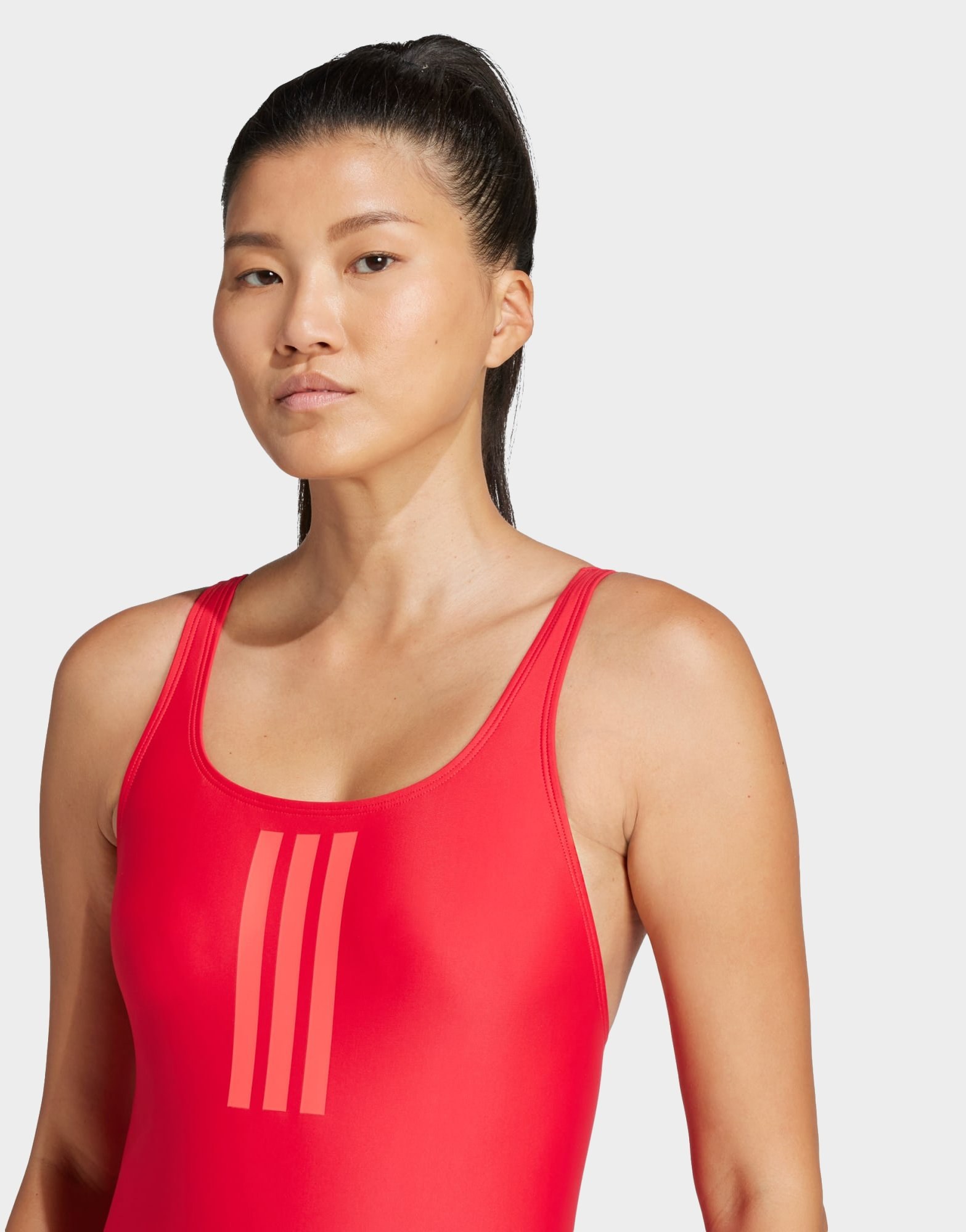 adidas 3-streifen V-back Badeanzug