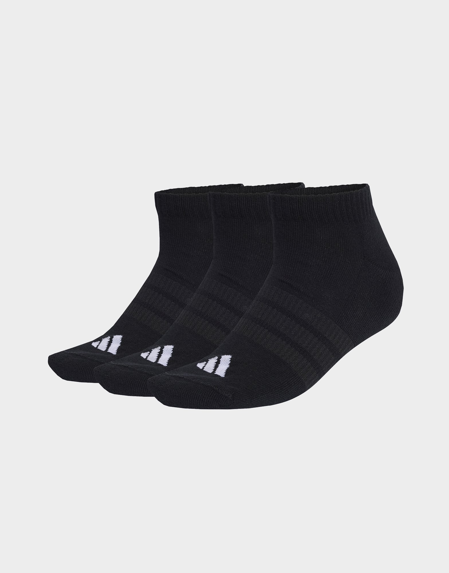 adidas Dämpfende Essentials Low Cut Socken, 3 Paar