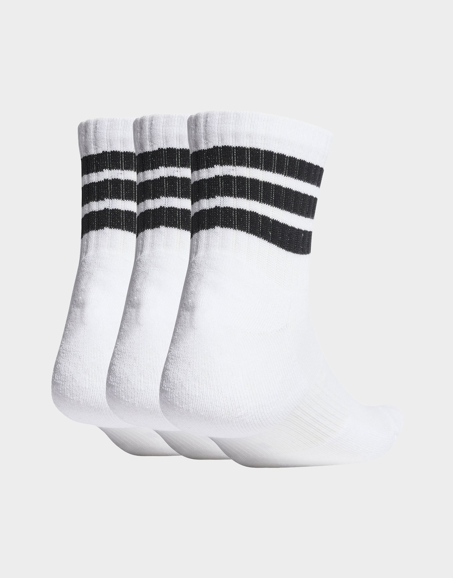 adidas 3-streifen Sportswear Dämpfende Halbhohe Socken, 3 Paar