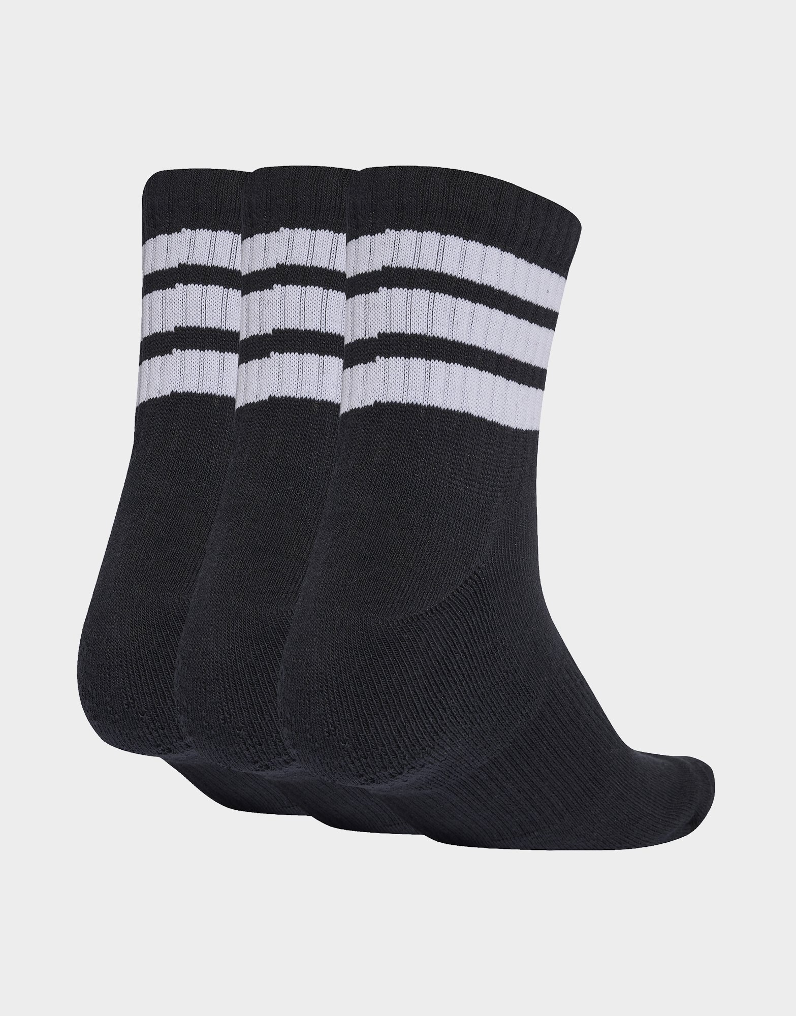 adidas 3-streifen Sportswear Dämpfende Halbhohe Socken, 3 Paar