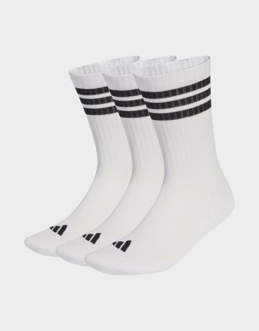 adidas 3-streifen Socken, Knöchellang, Mit Polsterung, 3er-pack