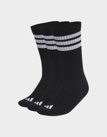 adidas 3-streifen Socken, Knöchellang, Mit Polsterung, 3er-pack