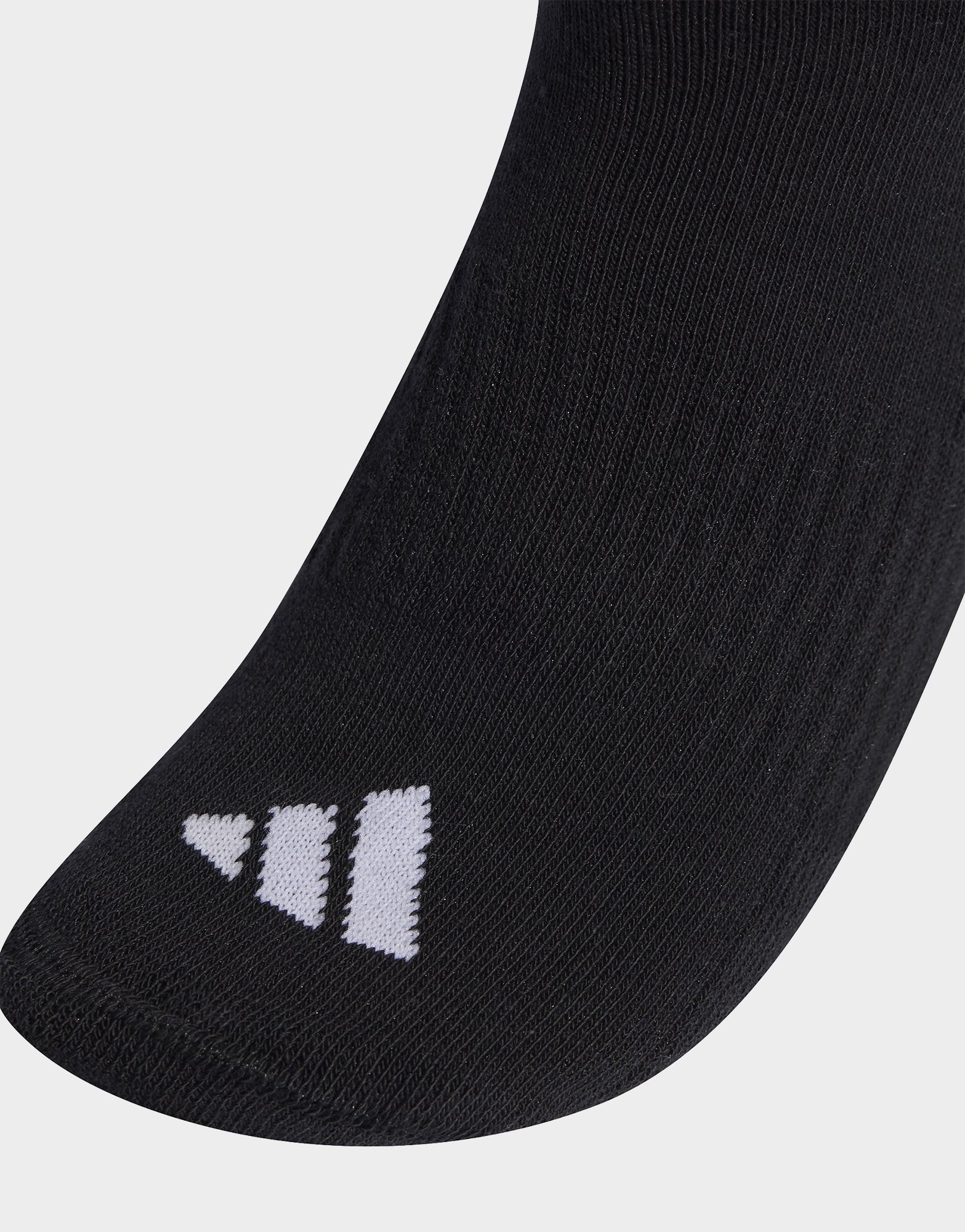 adidas 3-streifen Socken, Knöchellang, Mit Polsterung, 3er-pack