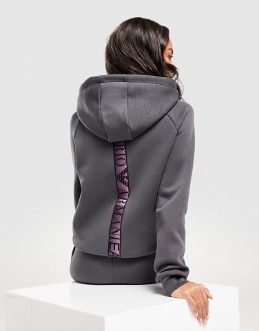 EA7 Emporio Armani Ventus Tape Full Zip Hoodie Damen